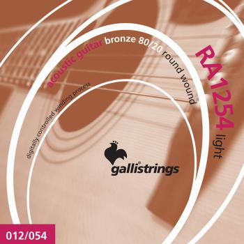 RA1254 Galli string set acoustic 80/20 bronze wound